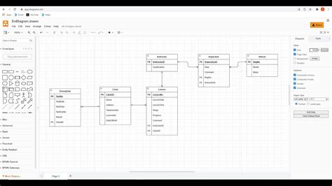 Draw Io Erd Diagram Entity Relationship Diagrams With Draw.i