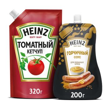 Кетчуп Heinz с Горчицей — купить в интернет-магазине OZON по выгодной цене