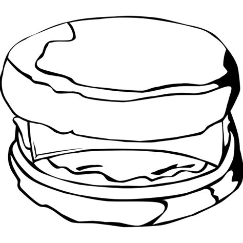 Vector Image Of Mcmuffin Free Svg
