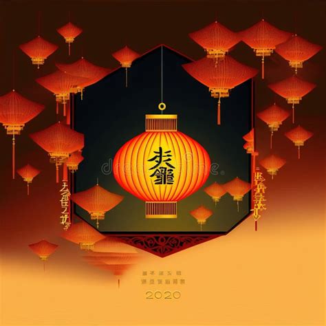 Lunar New Year Rabbit Background Stock Illustrations 6099 Lunar New