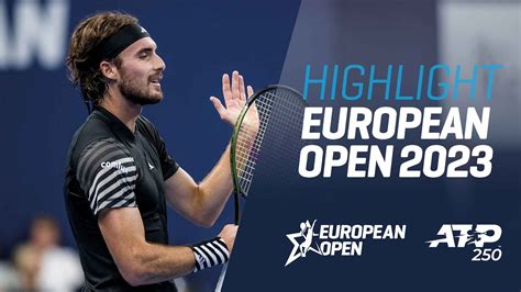 Stefanos Tsitsipas Vs Yannick Hanfmann Match Highlights European Open