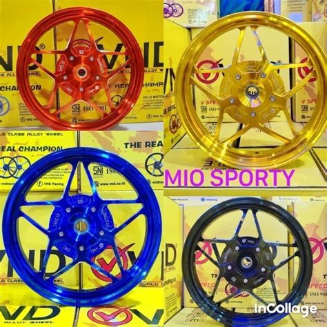 Jual VELG RACING VND V SPEED GEN 2 MIO SPORTY MIO LAMA MIO SMILE ASLI