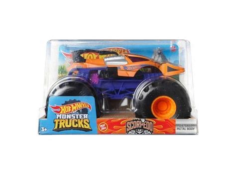 Hot Wheels Monster Trucks Scale Scorpedo Fyj Toys From Toytown UK
