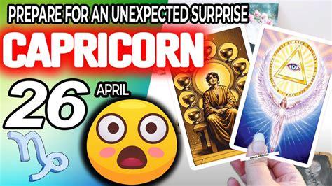 Capricorn ♑️ 😲prepare For An Unexpected Surprise 🎁 Horoscope For Today