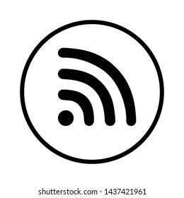 Wifi Signal Logo Design Connection Symbol Stock Vector (Royalty Free ...