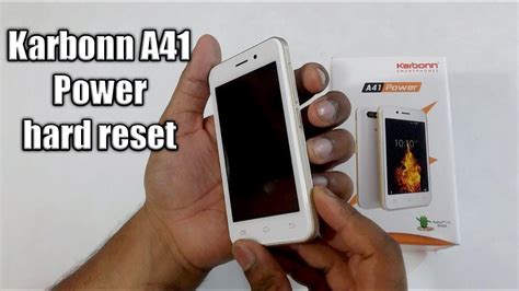 Karbonn A Power Hard Reset And Pattern Unlock Youtube