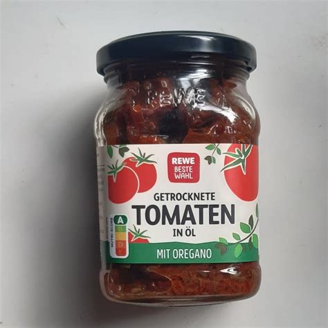 REWE Beste Wahl Getrocknete Tomaten in Öl mit Oregano Review abillion