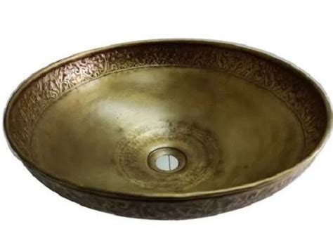 Round Polished Brass Plated Antique Designer Wash Basin At Best Price In Hisar Northern Trade