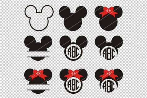 Mickey Cricut Svg