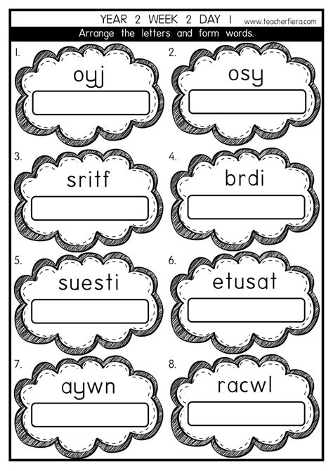 Year 2 Phonics Lessons Week 2