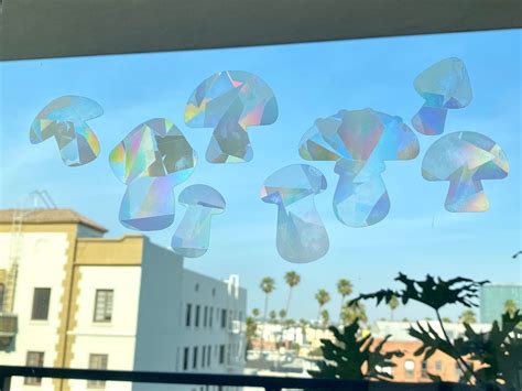 These Suncatcher Stickers Create Amazing Streaky Rainbows That Will Fill Your Home Office