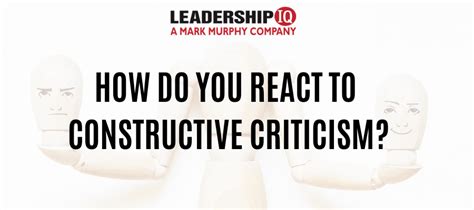 Quiz How Do You React To Constructive Criticism