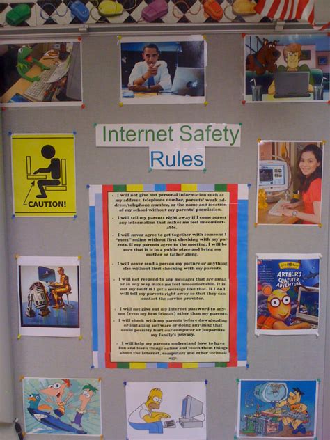 Mr Ms Computer Lab Blog New Internet Safety Bulletin Board