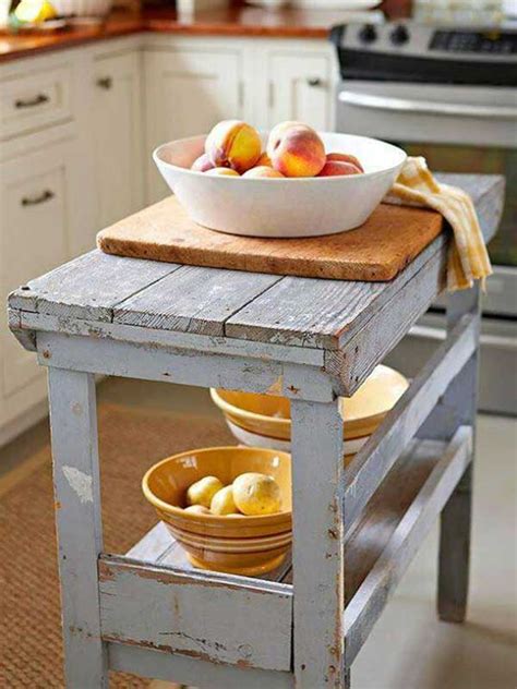 32 Simple Rustic Homemade Kitchen Islands Amazing Diy Interior