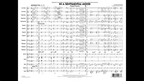 In A Sentimental Mood By Duke Ellington Arr Mark Taylor Chords Chordify