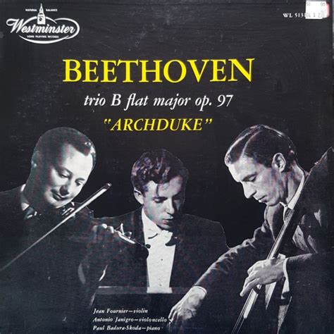 Beethoven Piano Trio In Bb Op 97 Archduke Record Player