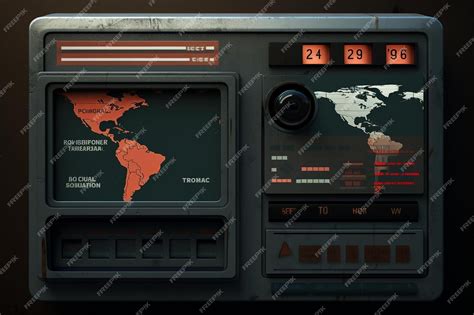 Premium AI Image | a world map with the number 2 on it