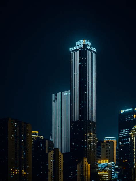 X Px P Descarga Gratis Edificios Torre Ciudad Noche