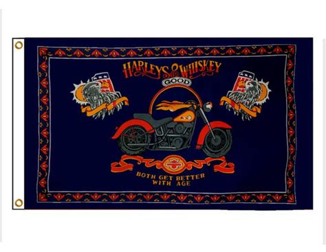 Harley And Whiskey The Flag Shop Ltd