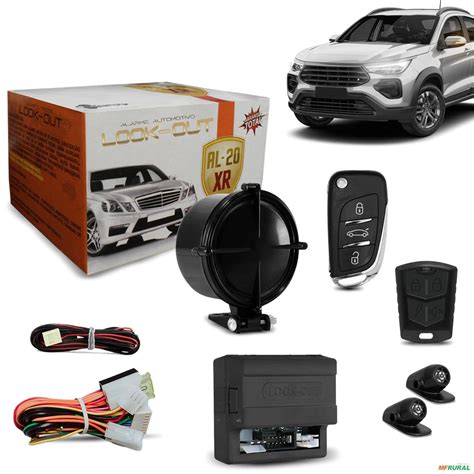 Alarme Automotivo Al Xr Txc Universal Controle Canivete Look