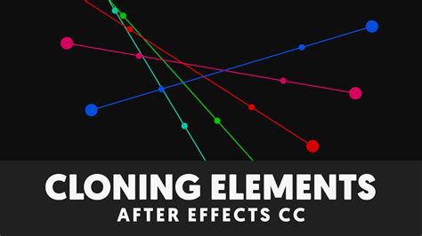 Elemental Animation Tutorial Cloning In After Effects T051 YouTube