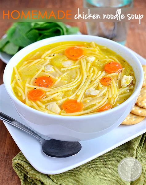 Top Home Made Chicken Noodle Soup Recipe