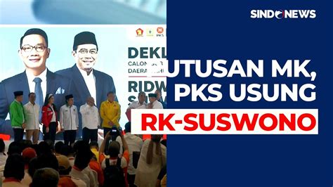 PKS Sudah Cabut SK Pengusungan Anies Sohibul Iman Sindo Siang 21 08