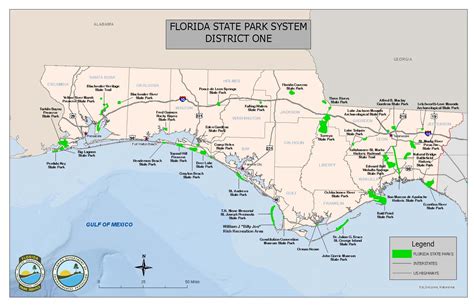 Central Florida State Parks Map