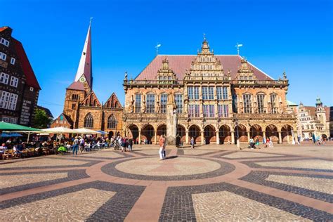 Bremen City Hall or Rathaus Editorial Stock Image - Image of german ...