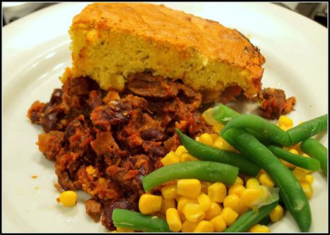 Mark S Veg Plot Chilli Con Carne With Cornbread Topping