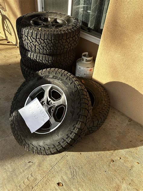 New Mexico Rubicon Wheels And Tires Take Offs Reduced 1000 Jeep
