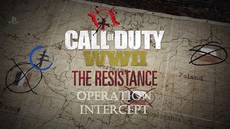 Call Of Duty® Wwii Multiplayer The Resistance Dlc War Operation