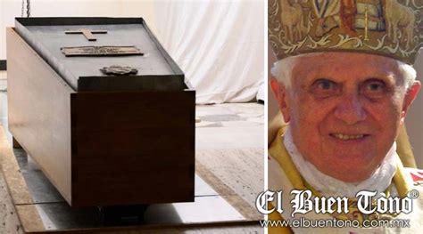 Colocan En Las Grutas Vaticanas La Tumba De Benedicto Xvi El Buen Tono