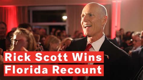 Rick Scott Wins Florida Senate Seat In Bitter Contest Video Dailymotion