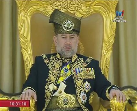 Sultan Muhammad V Ditabal Yang Di Pertuan Agong Ke 15 Video Dailymotion