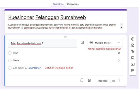 Cara Membuat Kuesioner Yang Baik Sinau