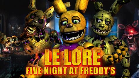 Le Lore De Fnaf En Minutes Youtube