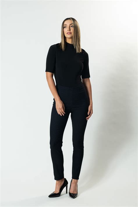 Lisa Barron Louis Straight Leg Stretch Pant Made In Melbourne