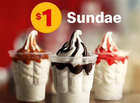 DEAL: McDonald's $1 Sundae | frugal feeds