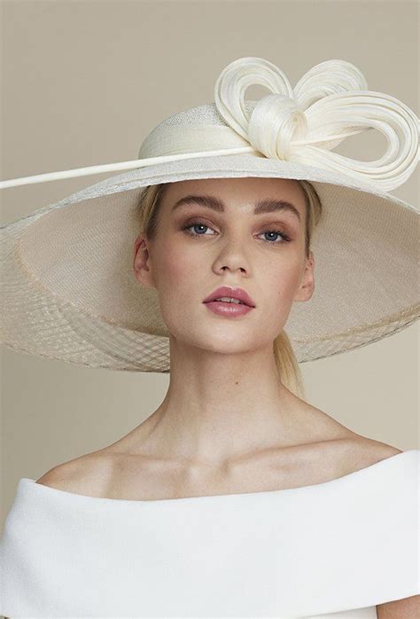 Bow Wide Brim — Juliette Botterill Millinery Occasion Hats Stylish