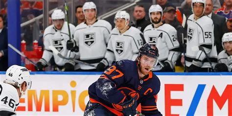 Nhl Playoffs Edmonton Oilers Vs Los Angeles Kings Round Game