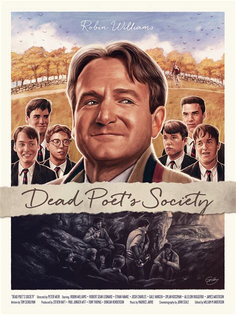 Dead Poets Society Poster By Samgilbey