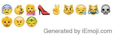 Myemoji Myemoji Face With Open Mouth And Cold Sweat Pouting Cat Face Woman Tipping Hand