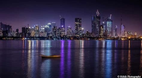 Bombay Skyline Night