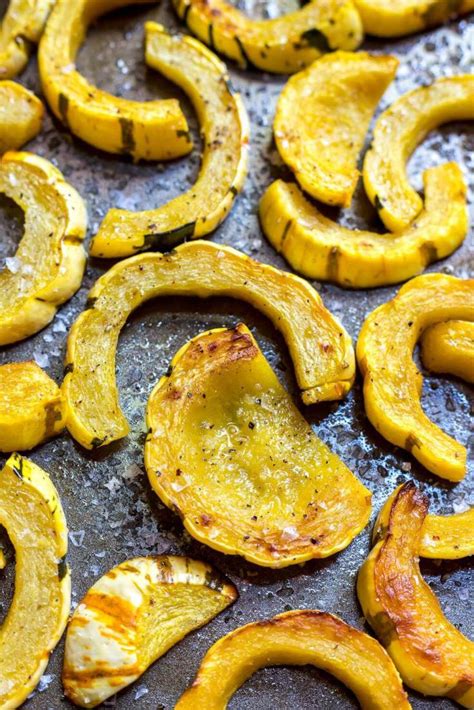 Roasted Delicata Squash Recipe Wonkywonderful