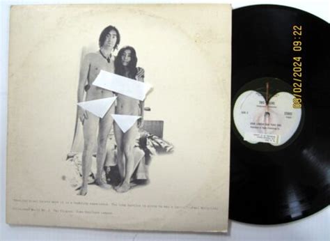 John Lennon Yoko Ono Two Virgins Lp Original Press No Paper Sleeve Mr A7586 Ebay