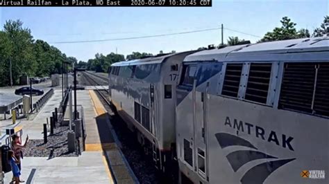 6 7 20 Eastbound Amtrak Southwest Chief With EPIC K5LA On La Plata