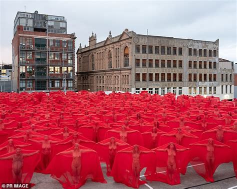 Controversial Artist Reveals Shocking Exhibition With Hundreds Of Naked