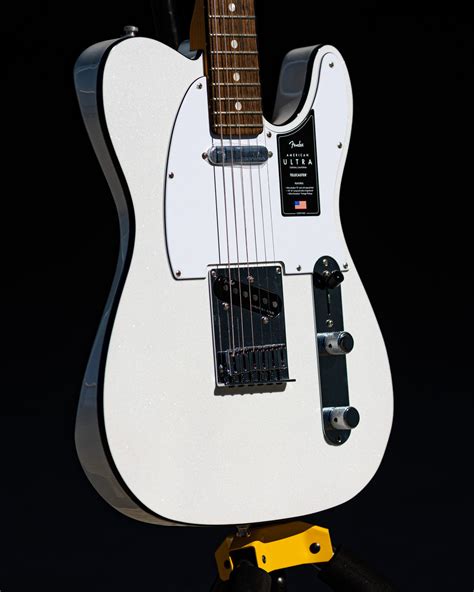 Fender American Ultra Telecaster Rosewood Fingerboard Arctic Pearl On Sale At Gutiar World