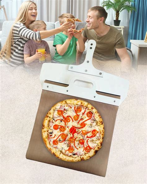 Amazon Sliding Pizza Peel Shovel With Handle Wooden Pizza Sliding